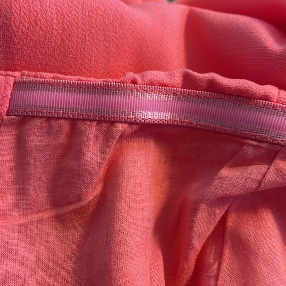 Coral with gold belt jumpsuits - Picture 12 of 12